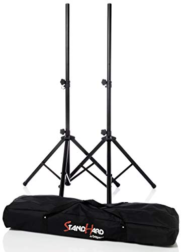 Bespeco Sh70N - Coppia Di Supporti Per Casse Con Borsa