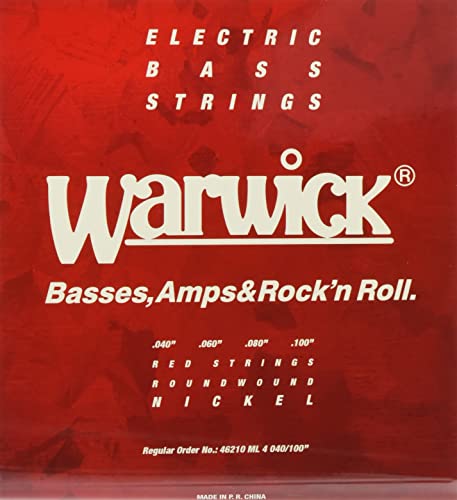 Warwick Red Nickel Electric Bass Ml