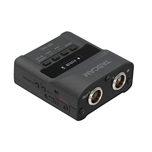 Tascam Dr-10Ch, Registratore A Connessione Diretta Per Microfoni Lavalier (Registra Pcm Lineare E Su Sd), Nero