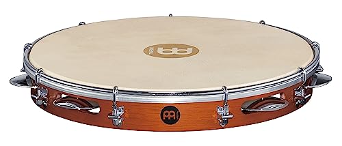 Meinl Percussion Pa12Cn-M, Pandeiro In Legno, 12", 30.48 Cm, Castagna