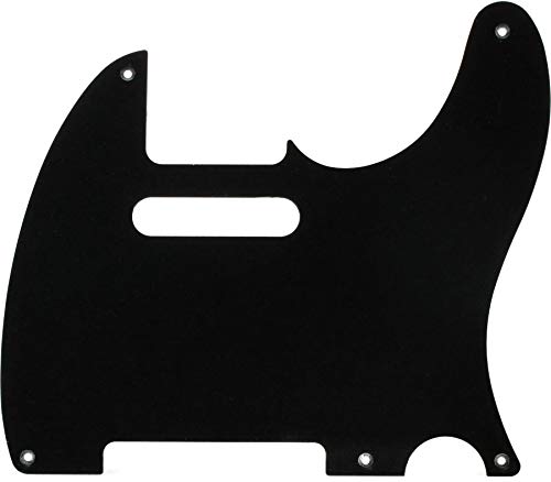 Fender 099 – 2019 – 000 Da 1 Ply Black 5 Hole Mount Telecaster Battipenna