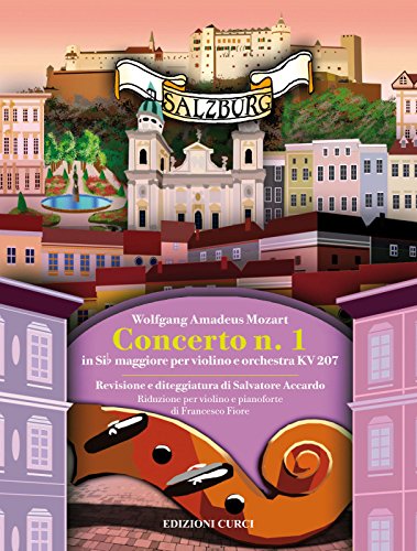 Mozart: Violin Concerto No. 1 In B Flat, K207 (Violin & Piano)