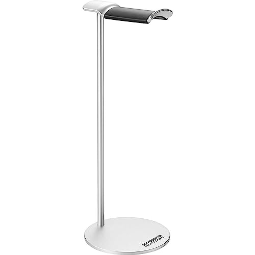 Speaka Professional Sp-Hps-300 Supporto Poggia Cuffie Argento, Nero