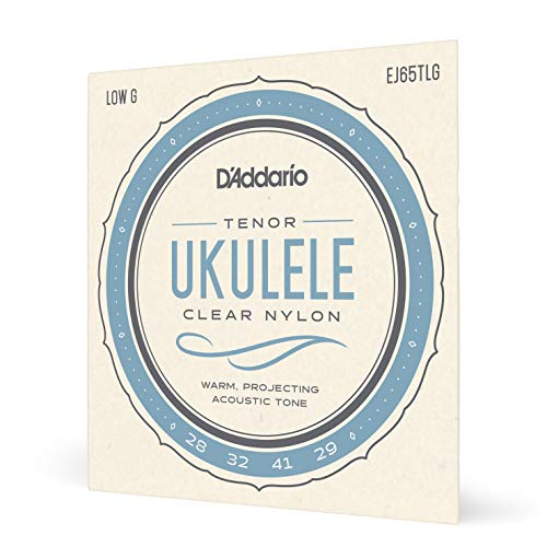 D'Addario Ej65Tlg Set Per Ukulele Tenore In Low-G