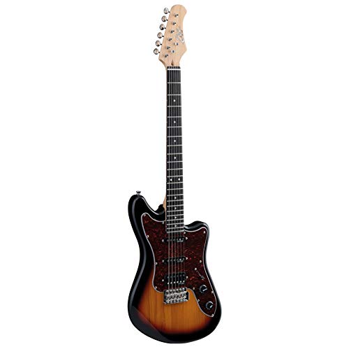 Eko Camaro Vr Hss Vintage Burst - Chitarra Elettrica Con Pickup Hss Wilkinson, Vintage Burst