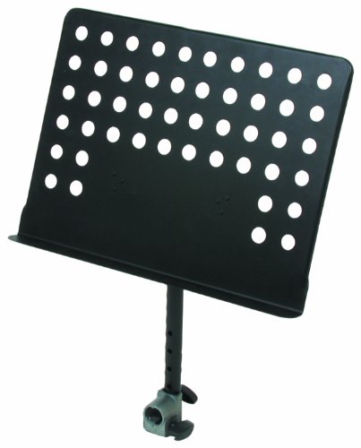 Quik Lok - Qlx/5 Leggio Aggiuntivo Regolabile, Comodo Leggio Regolabile, Aggiuntivo Per Tutti I Supporti Per Tastiera A X, Colore Nero