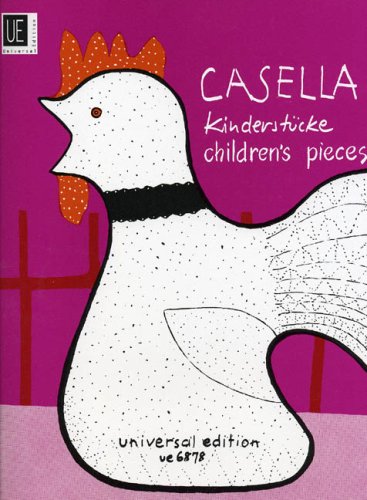 "11 Children?S Pieces" Edition For Piano By Alfredo Casella