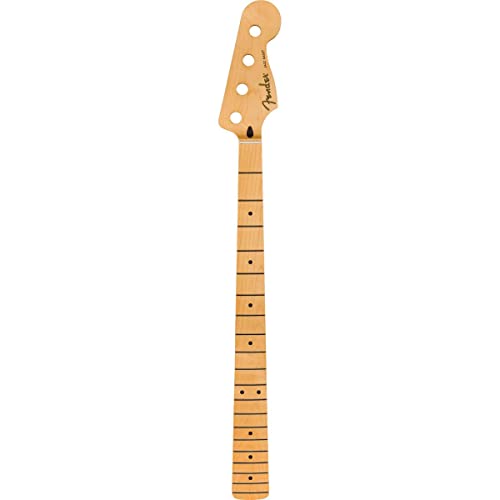 Fender® »Player Series Jazz Bass® Neck« Manico Per Jazz Bass® | Acero | Modern-C Profil | 20 Medium Jumbo Tasti | Skunk Stripe | 9.5" Raggio Tastiera