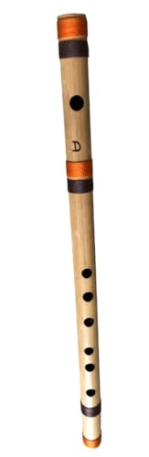 Terrapin Trading Flauto In Legno Di Bambù Fatto A Mano Strumento Musicale Indiano Bansuri Scala D Nepalese Mondo Asiatico
