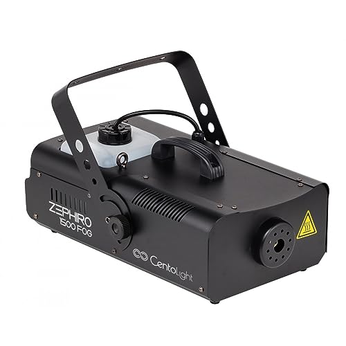 Centolight Zephiro Fog 1500 Potente Macchina Da Fumo Con Interfaccia Dmx, Comando A Filo E Radiocomando