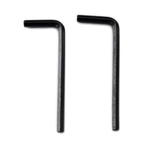 Musiclily Basic 5/32" Chiave A Brugola In Acciaio Per Alcune Chitarre Usa, Nero (Set Di 2)