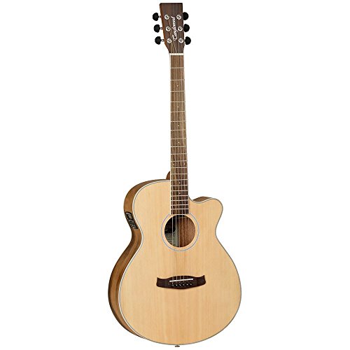 Tanglewood Super Folk Cut Dbt Sfce Pacific Walnut Back And Sides Electro-Acoustic Guitar