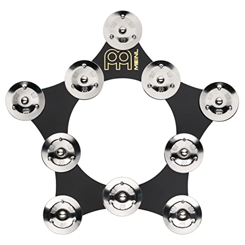Meinl Percussion Super Flex Ching Ring, Stainless Steel Jingles
