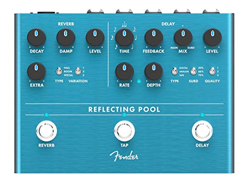 Fender® »Reflecting Pool« Delay/Reverb Pedale Effetto