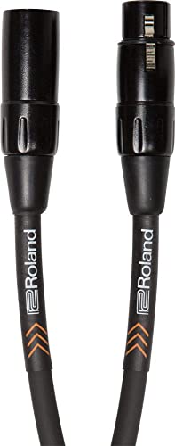 Cavo Bilanciato Per Microfono Roland Black Series, 1,5 M/5 Ft. - Rmc-B5, Nero