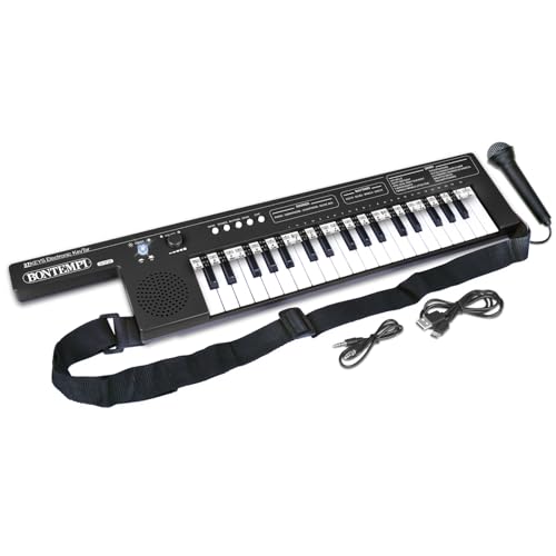 Bontempi | Keyrhythm - Keytar A 37 Tasti Con Tracolla E Batteria Ricaricabile Per Libertà Musicale Senza Limiti