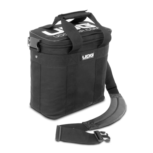 Udg Ultimate Starterbag Black Borsa Porta Dischi Semirigida, Nera Con Logo Bianco