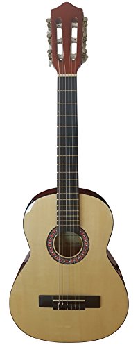 Olveira Cg30018N Chitarra Classica Ridotta 1/8 Top Fondo E Fasce In Tiglo/Tastiera E Ponte In Acero/Manico In Catalpa/Meccaniche Nichelate/Finitura Lu