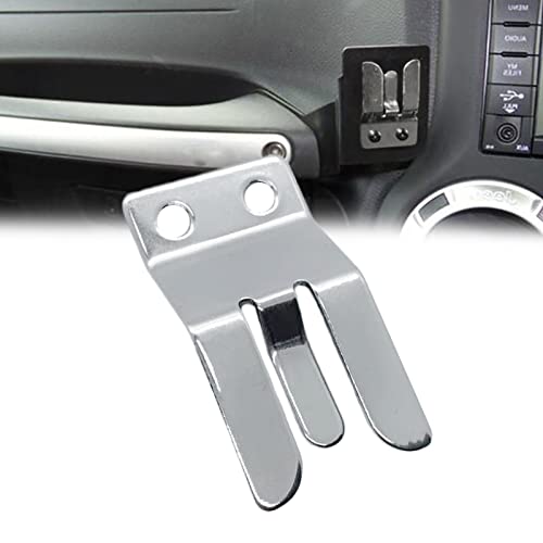 Marine Boat - Supporto Per Microfono Radio A 2 Vie Cb/Ham Vhf, In Acciaio Inox, Per Camper, Jet Yacht, 1 "X 1-7/8"