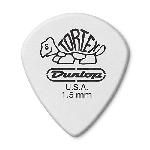 Dunlop 478P1.50 Tortex White Jazz Iii, 1.5Mm