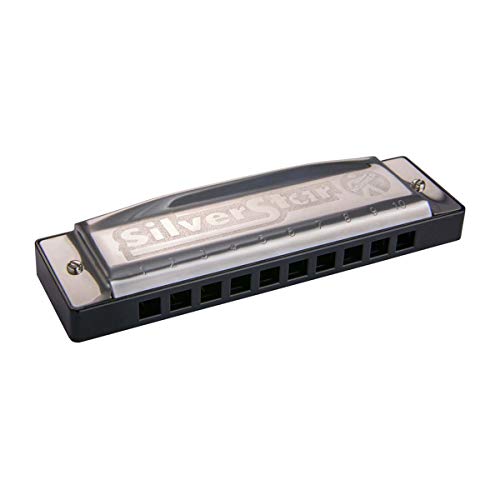 Hohner M50406X - Armonica A Bocca Silver Star F