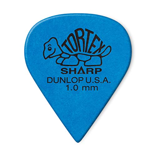 Dunlop 412 Plektren Tortex Sharp Blue 1.00 Mm