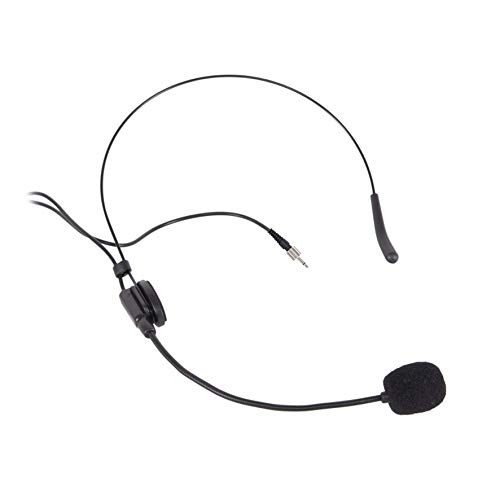 Proel Eikon Hcm25Se - Microfono Ad Archetto A Condensatore Miniaturizzato Con Connettore Mini Jack 3.5 Mono, Nero