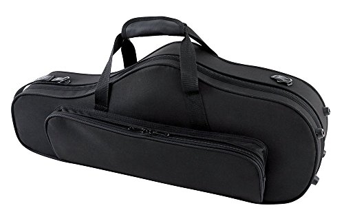 Gewa 708354 Astuccio Sagomato Per Sassofono Tenore Serie Compact, Nero