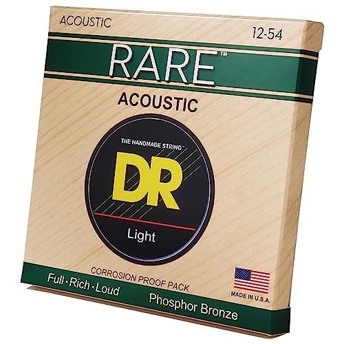 Dr String Rpm-12 Rare Set Di Corde Per Chitarra Acustica