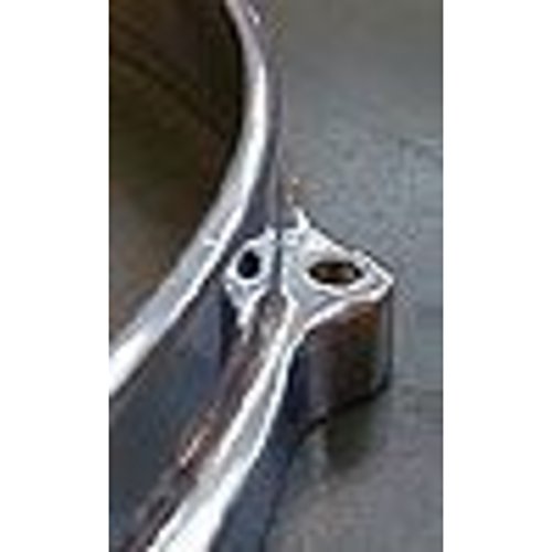 Mdh14-6F - Cerchio Die-Cast Tom 14" X Sostegno Star-Cast - 6 Fori - Cromato