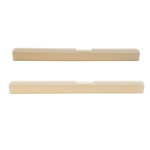 Musiclily Sella Osso Per Chitarra Classica, Dj-06 80X3X9/8Mm (2 Pezzi)