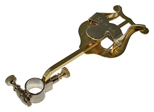 Atril Trompeta Curvado, Corto, Con Soporte
