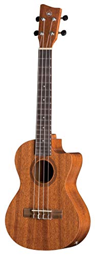 Gewa Tenor - Ukulele Acustico Elettronico Manoa K-Te-Ce Sapelli Opaco