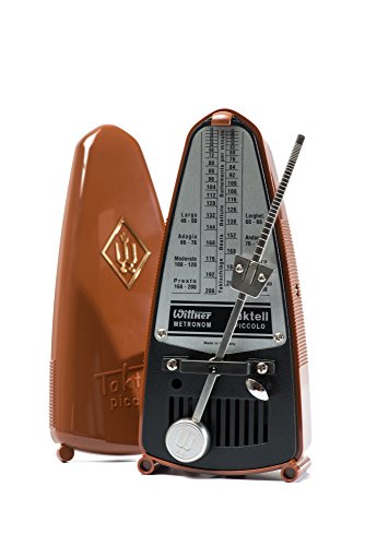 Wittner 903080 Metronome Piccolo Cassa Sintetico Colore Mogano