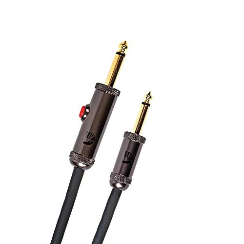 D'Addario Pw-Agl-15 4,6 M Cavo Per Strumenti Con Aggancio Interruttore Limite Interruttore/Spina Diritta