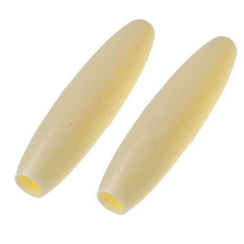 Musiclily Pro 5Mm Plastica Chitarra Tappo Leva Vibrato Tips Per Diametro 4,8 Mm Tremolo Arm, Crema (2 Pezzi)