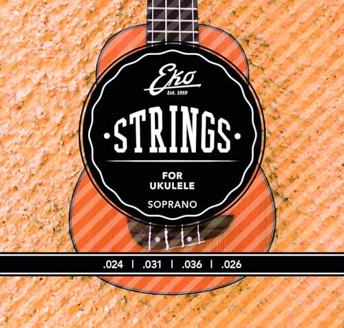 Eko - Corde Ukulele Soprano Medium Set/4