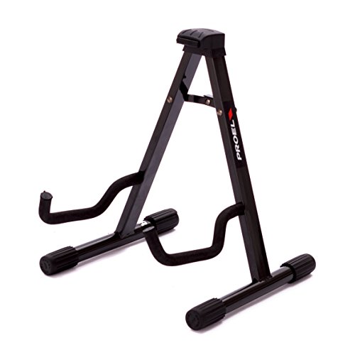 Proel Fc200 - Supporto Universale Professionale, Da Terra, Per Reggere Chitarra Classica E Acustica, Grigio Antracite
