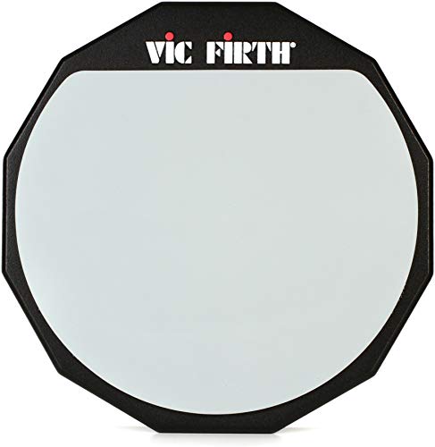 Vic Firth - Pad Per Allenamento Alla Batteria A Lato Singolo - 30,5 Cm (12 Inch)