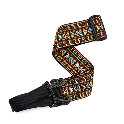 Planet Waves 20N01Bj Tracolla Per Banjo Intrecciata Hootenanny, Giallo/Marrone