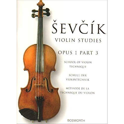 School Of Violin Technique, Opus 1 Part 3 - Buch