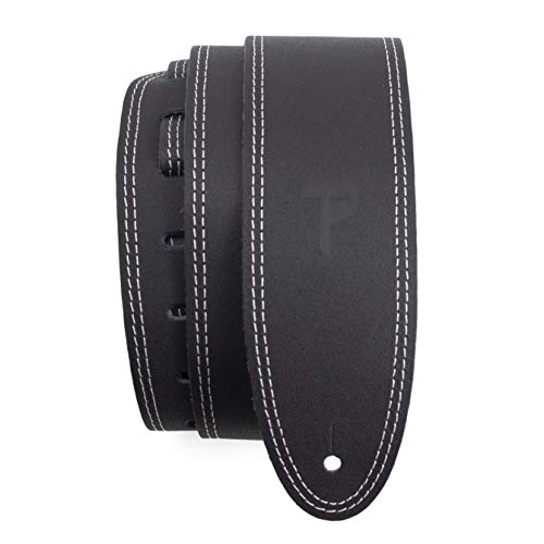 Perri' S 174 – Tracolla In Pelle Per Chitarra, Larghezza 6 Cm