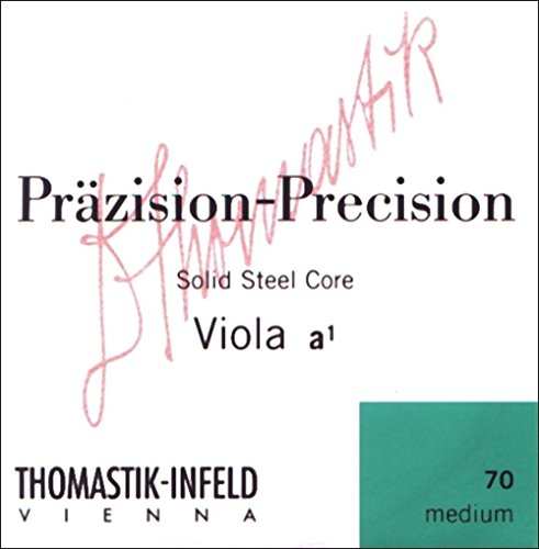 Thomastik Corda Per Viola 4/4 Precision - Corda Do Nucleo In Acciaio Solid, Rivest. Argento, Media