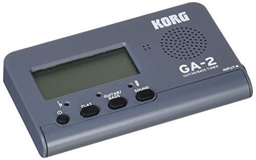 Korg Ga-2 Mg - Accordatore Per Chitarra E Basso, Grigio