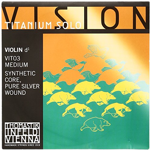 D Vision Titanium Solo Violino Con Anima In Filo D'Argento