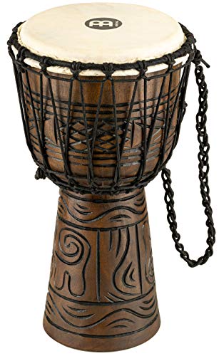 Meinl Percussion - Djembe Serie Rope Tuned Artifact, Piccolo - 20,3 Cm (8"), Marrone (Hdj17-S)