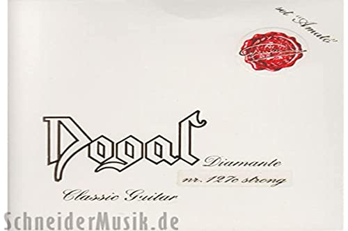 Dogal® »Nr127C Classic Guitar Set Diamante« Corde Per Chitarra Classica - Nylon-Carbon-Kevlar Mix - Strong Tension