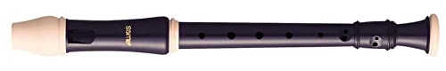 Aulos 700068 Flauto Soprano In Do Robin 204A Diteggiatura Tedesca, Completo Con Astuccio, Spazzolino, Scatola Di Grasso E Tavola Diteggiatura, Marrone
