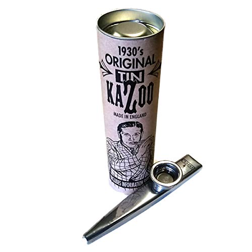 Gewa Kazoo 20 Pezzi Cartone, Metallo Argentato, Confezione Singola