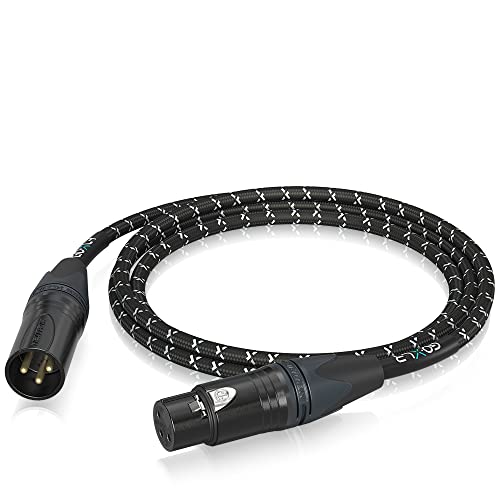 Tc Helicon Goxlr Mic Cable Cavo Per Microfono Da 3,0 M (10 Piedi) Senza Ossigeno Di Alta Qualità Con Connettori Xlr